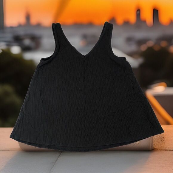 Old Navy Women’s Luxe Swing V-Neck Tank Dark Gray Tag Size XS - Picture 2 of 13